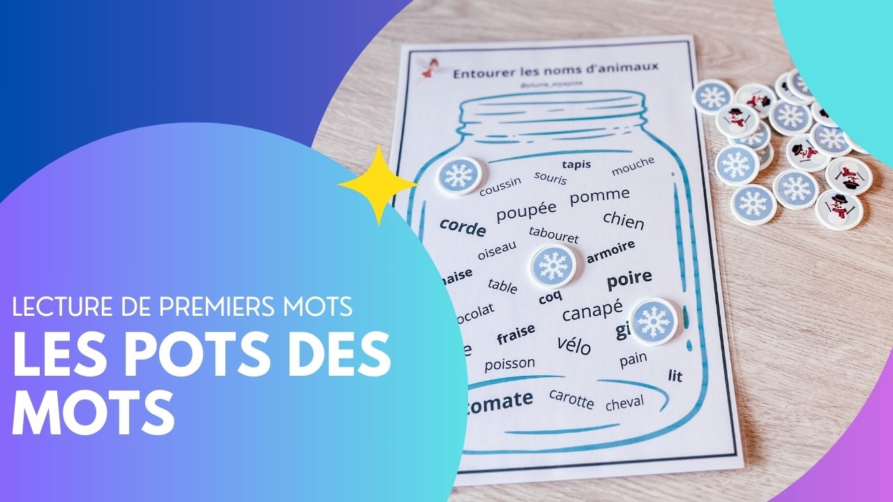 LE BOCAL À MOTS – J'imagINES